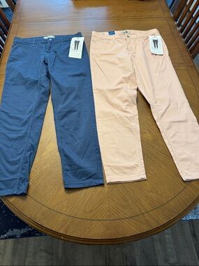 2 pairs Calvin Klein ankle skinny twill cotton Jeans Sz 8 26.5” inseam NWT